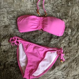 Pink bikini